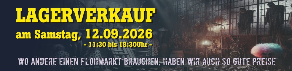 Lagerverkauf 12.09.