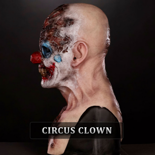 Silicone Maske Arson-Circus Clown