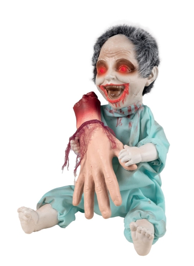 Baby Zombie mit Hand [30cm]