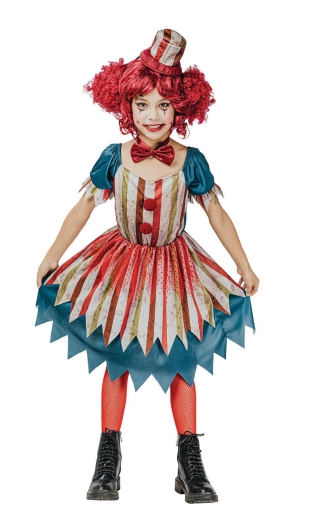 Kostüm Vintage Clown, Kleid [Kids]