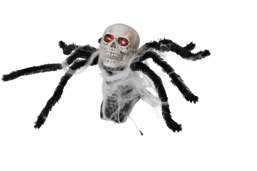 Pop-Up Schädel-Spinne [45cm]