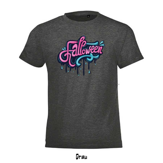 Kids T-shirt &quote;Halloween&quote; | 4 Farben