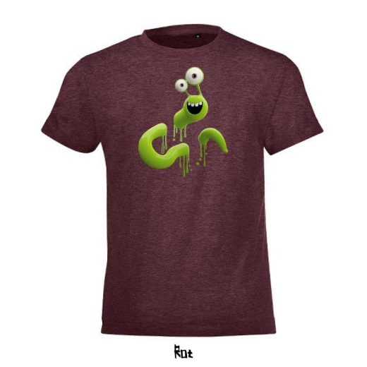 Kids T-shirt &quote;Wurm&quote; | 4 Farben