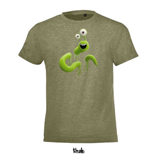 Kids T-shirt &quote;Wurm&quote; | 4 Farben