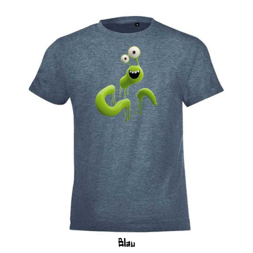 Kids T-shirt &quote;Wurm&quote; | 4 Farben