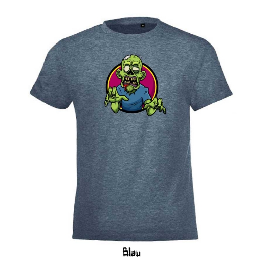 Kids T-shirt &quote;Zombie&quote; | 4 Farben