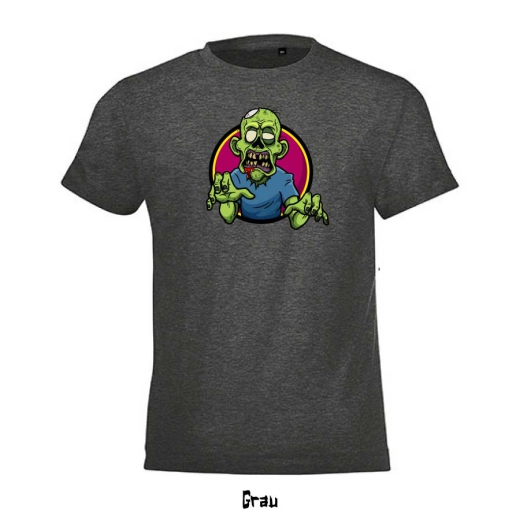 Kids T-shirt &quote;Zombie&quote; | 4 Farben
