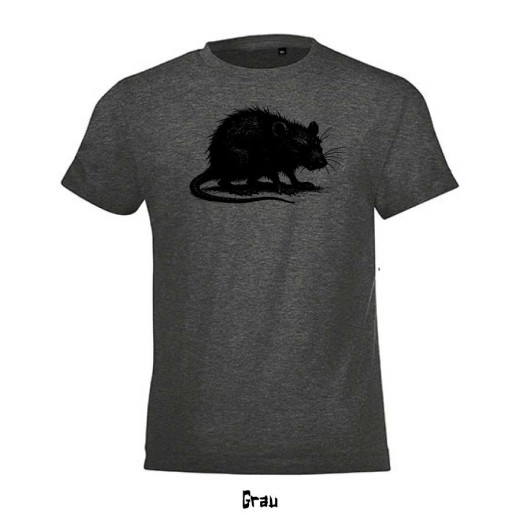 Kids T-shirt &quote;RATTE&quote; | 4 Farben