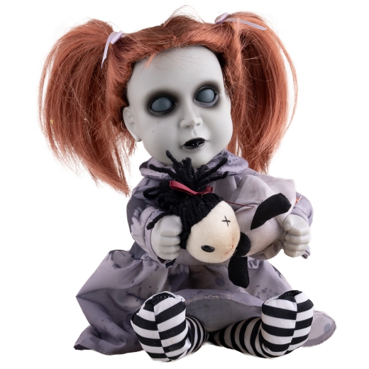 Puppe mit Teddy [26cm]