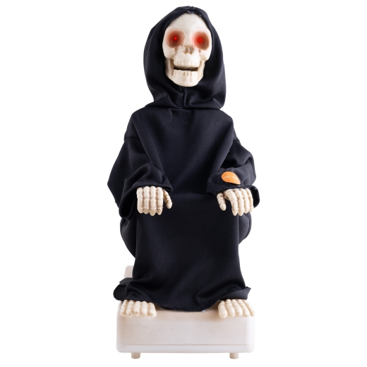 SKELETT AUF TOILETTE [35cm]