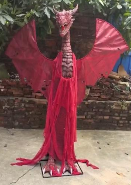 Drache, rot [210cm]