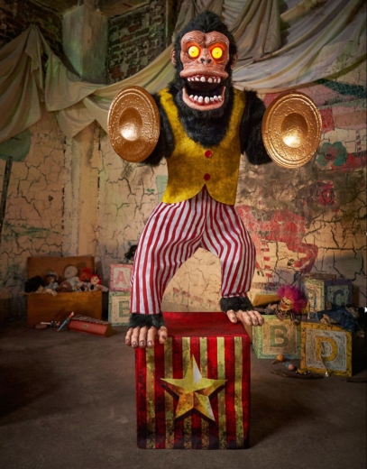 Monty der böse Spielzeug-Affee [180cm]