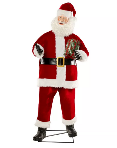 Weihnachtsmann mit Bewegungserkennung [193cm]