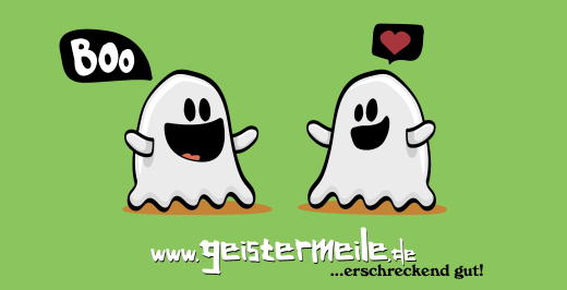 Bauzaun Banner Geist &quote;BOO&quote;