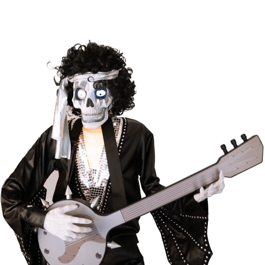 Punk rock skeleton duo -B-WARE- [2x 185]