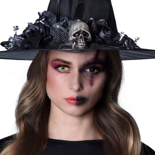 Kontaktlinsen 3-Monats DUO [schwarz/gelb]