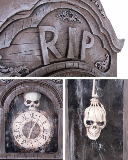 Standuhr "Skull" [180m]