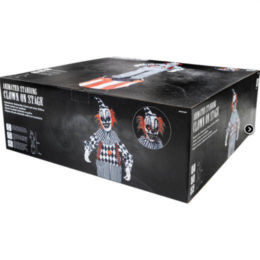 Clown auf Podest [180cm]