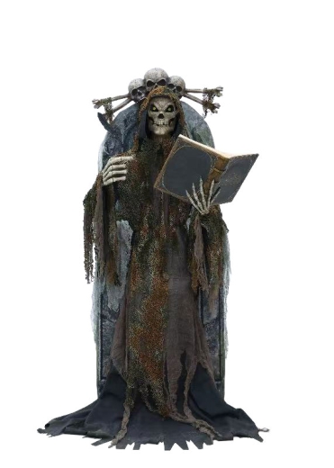 Reaper "Wächter auf Trohn" mit Buch und Feder [213cm]