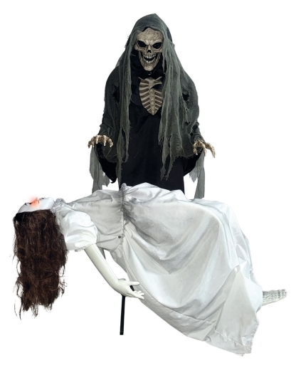 Reaper mit schwebendem Mädchen [170cm]