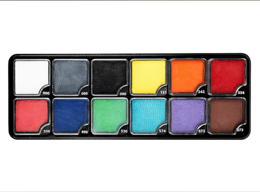 Aqua Make-up Farbpalette "Halloween"