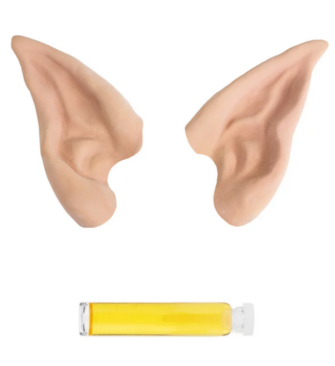 Ohren "Werwolf" aus Latex