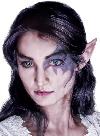 Ohren "Mondelf" aus Latex