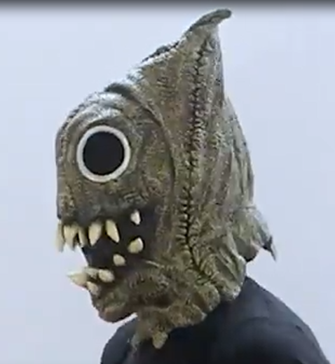 Latexmaske "Sackgesicht"