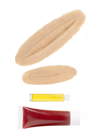 Schnittwunden aus Latex