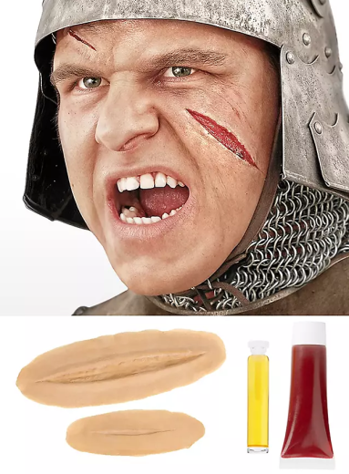 Schnittwunden aus Latex