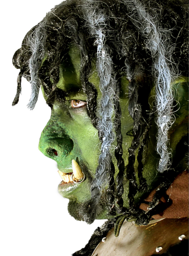 Nase "Ork" aus Latex