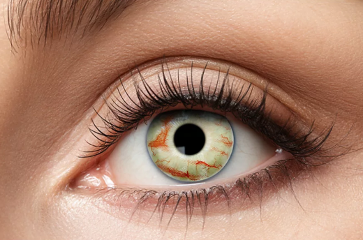 Kontaktlinsen "Monster" 12-Monats Linsen