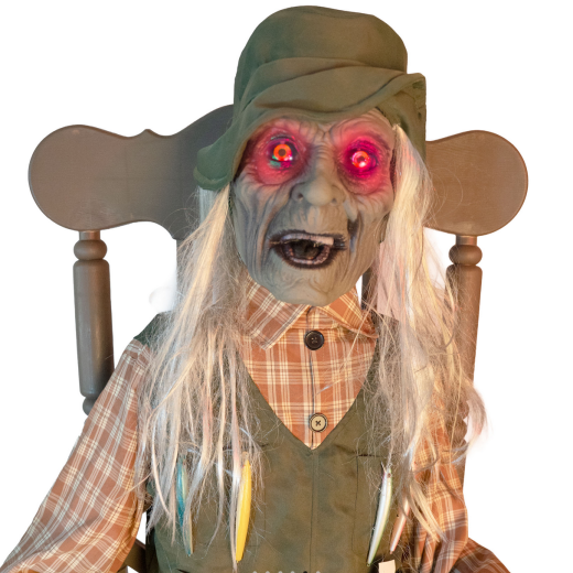 Fischer im Schaukelstuhl