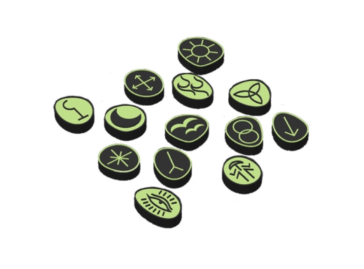 Hexen Runen [13 Stück]