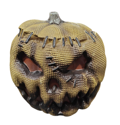 Kürbis mit Flammenlicht [36x30x34cm]