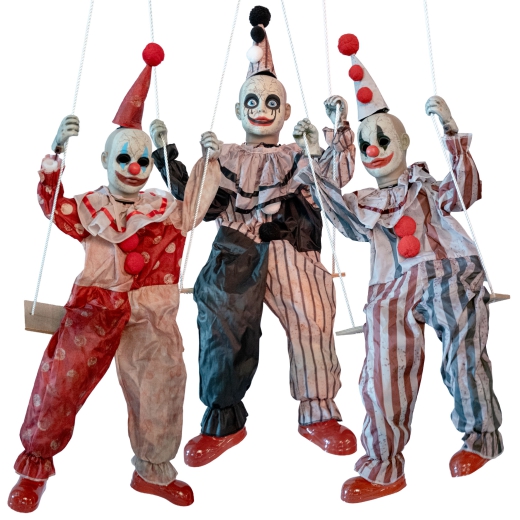 Karussel mit 3 Clowns [220cm]