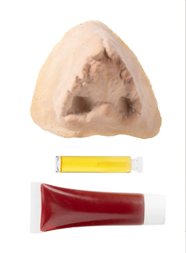 Nase "Zombie" aus Latex