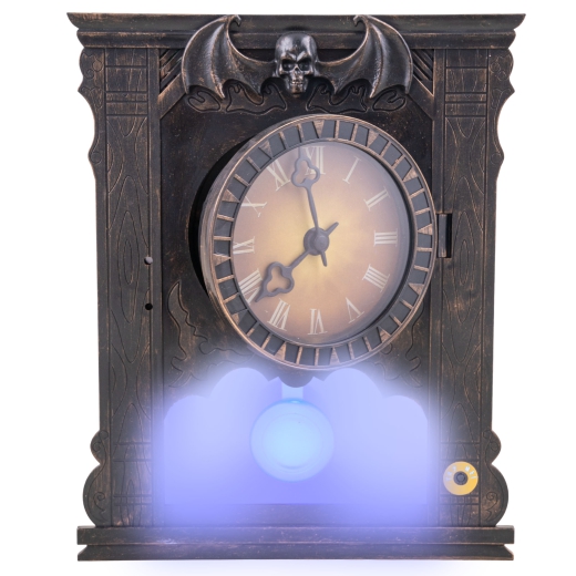 Uhr mit Skelett [20cm]