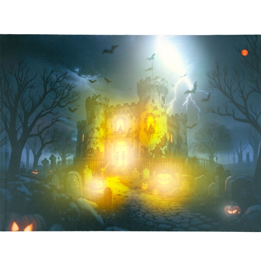 Gemälde "Geisterschloss" [51cm]