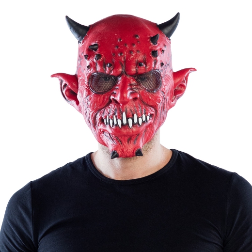 Latexmaske "Devil"