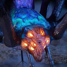 Spinne “Arachnophobia" XXL mit LED [Ø 288cm]