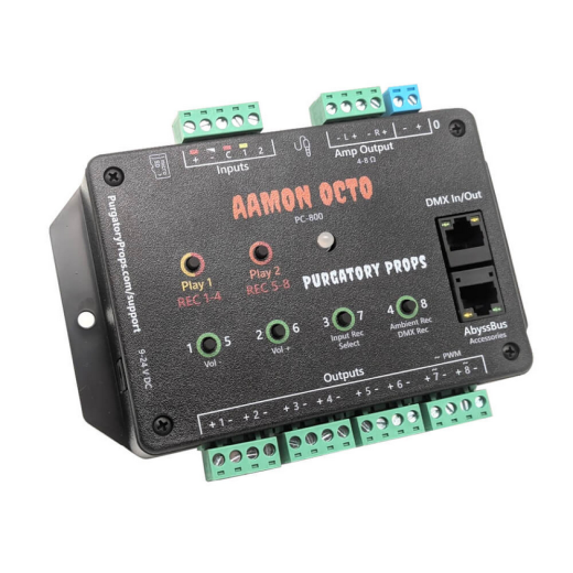 Puppen-Steuerung "Octo" inkl DMX und 60W Verstärker