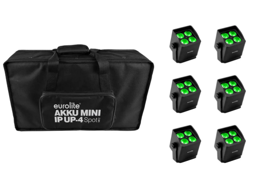 Mini AKKU IP UP-4 QCL Spot MK2 [6er Set]