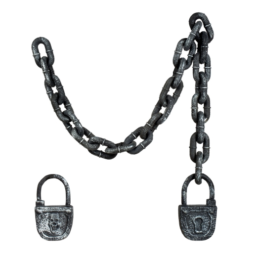 Kette mit Schloss [123cm]