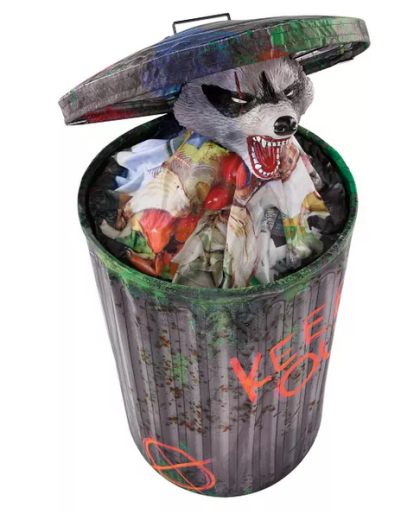 Trash Bandit aus der Mülltonne [108cm]