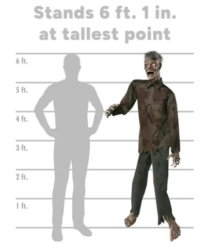 Zombie "Jeremy Jaws " [185cm]