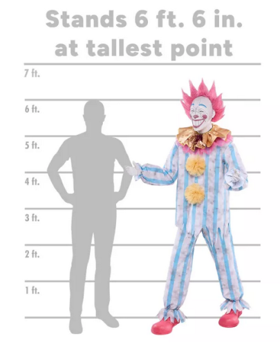 Clown "Crackles" [198cm]