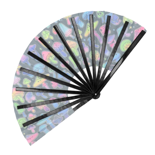 Fächer XL "Rave high" [64cm]