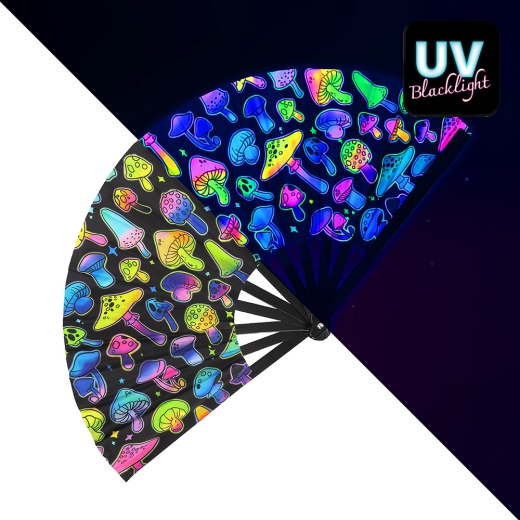 Fächer XL "Rave high" [64cm]