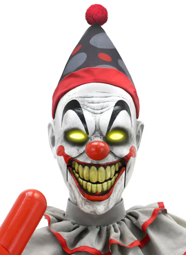 Clown mit Hund [201cm]